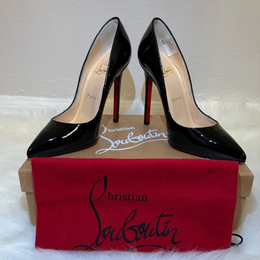 Christian Louboutin - Pigalle 120 - Patent Calf - Black